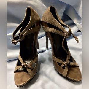 Balenciaga Gray Heels 39